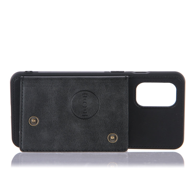 Custodia portafoglio magnetica con slot carte per smartphone