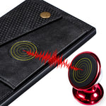 Custodia portafoglio magnetica con slot carte per smartphone