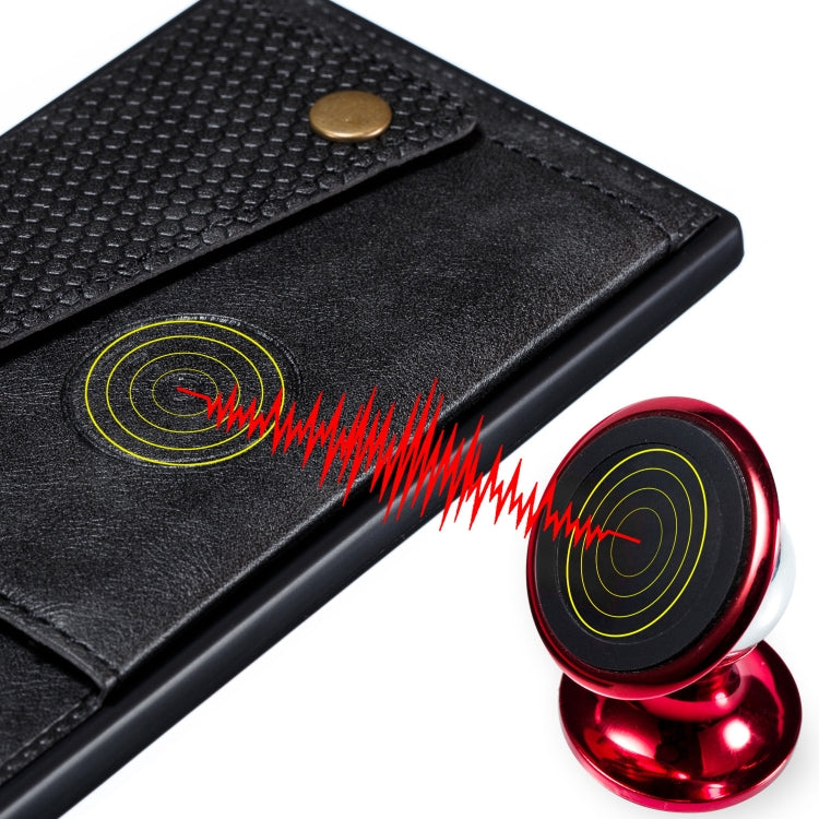 Custodia portafoglio magnetica con slot carte per smartphone