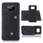 Custodia portafoglio magnetica con slot carte per smartphone