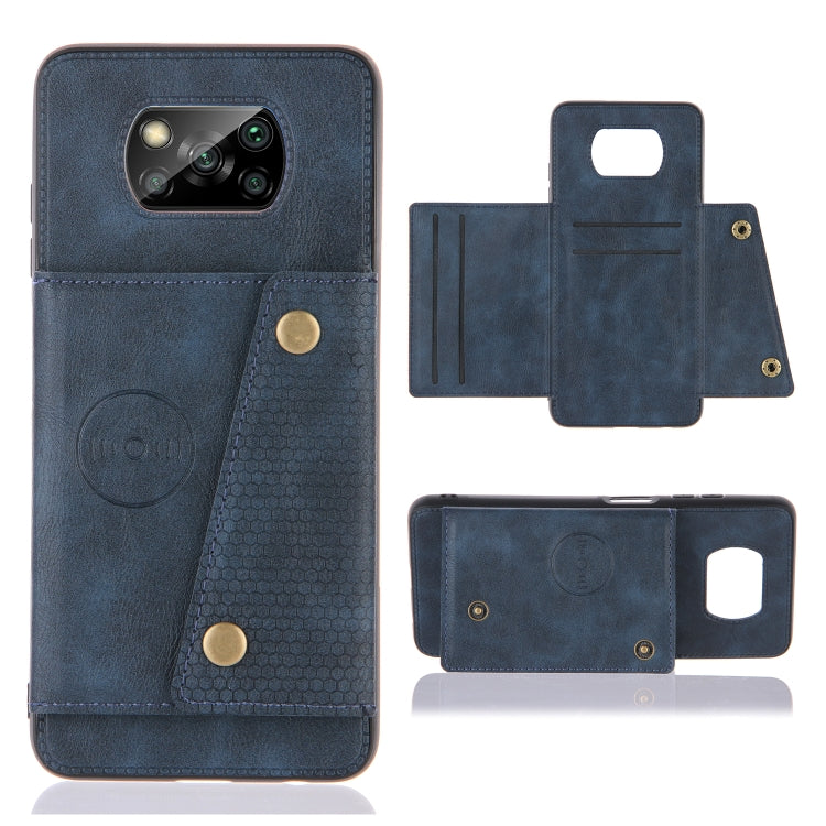 Custodia portafoglio magnetica con slot carte per smartphone