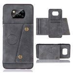 Custodia portafoglio magnetica con slot carte per smartphone