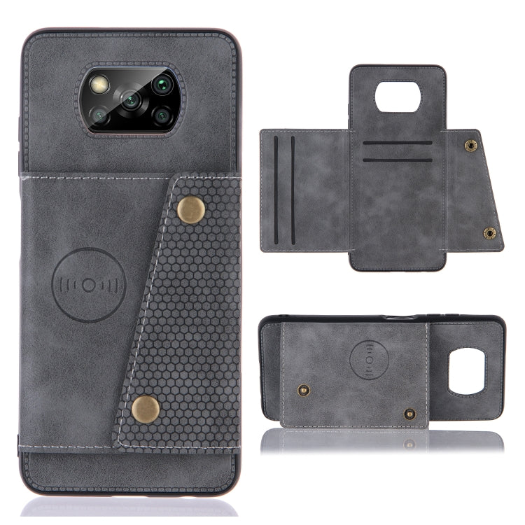 Custodia portafoglio magnetica con slot carte per smartphone