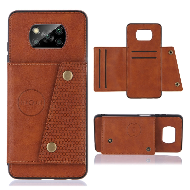 Custodia portafoglio magnetica con slot carte per smartphone