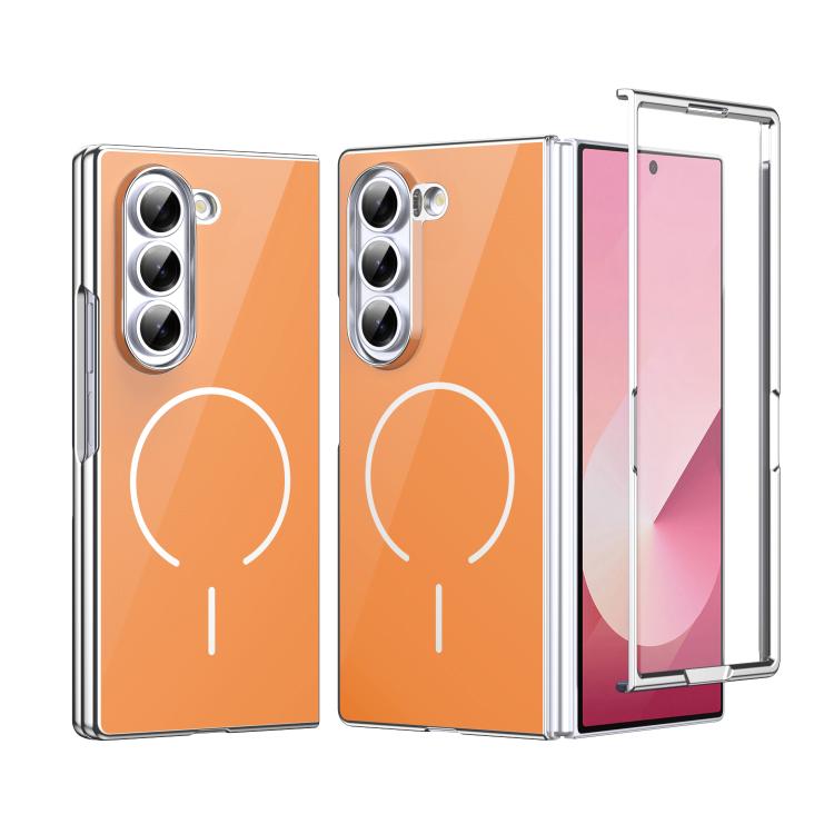 Custodia magnetica integrata in vetro antigraffio per telefono, For Galaxy Z Fold8 5G, For Galaxy Z Fold8 Ultra 5G, For Galaxy Z Fold7 5G, For Galaxy Z Fold6