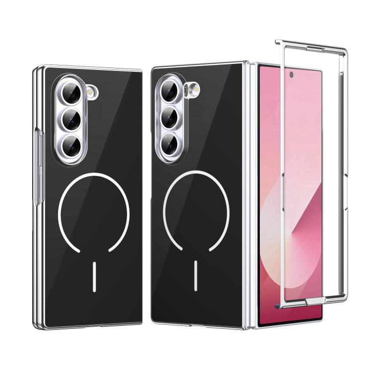 Custodia magnetica integrata in vetro antigraffio per telefono, For Galaxy Z Fold8 5G, For Galaxy Z Fold8 Ultra 5G, For Galaxy Z Fold7 5G, For Galaxy Z Fold6