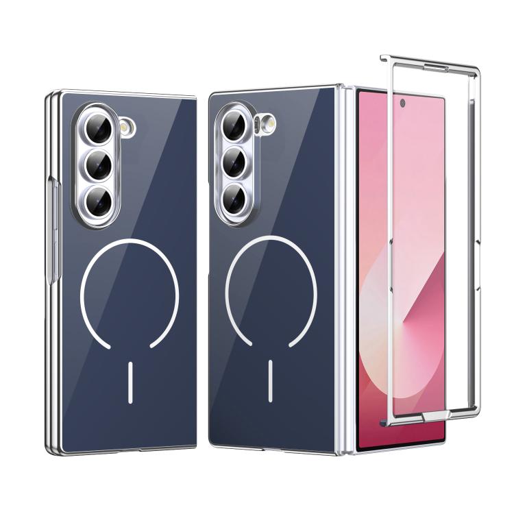 Custodia magnetica integrata in vetro antigraffio per telefono, For Galaxy Z Fold8 5G, For Galaxy Z Fold8 Ultra 5G, For Galaxy Z Fold7 5G, For Galaxy Z Fold6