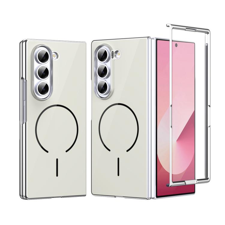 Custodia magnetica integrata in vetro antigraffio per telefono, For Galaxy Z Fold8 5G, For Galaxy Z Fold8 Ultra 5G, For Galaxy Z Fold7 5G, For Galaxy Z Fold6