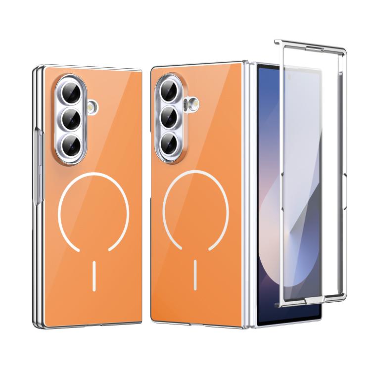 Custodia magnetica integrata in vetro antigraffio per telefono, For Galaxy Z Fold8 5G, For Galaxy Z Fold8 Ultra 5G, For Galaxy Z Fold7 5G, For Galaxy Z Fold6