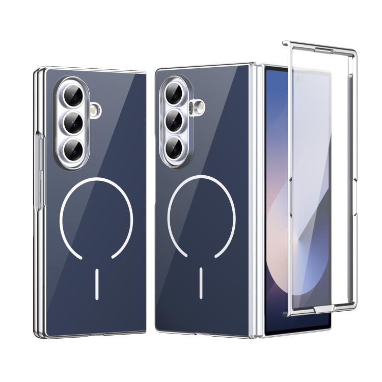Custodia magnetica integrata in vetro antigraffio per telefono, For Galaxy Z Fold8 5G, For Galaxy Z Fold8 Ultra 5G, For Galaxy Z Fold7 5G, For Galaxy Z Fold6