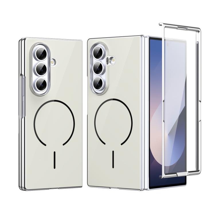 Custodia magnetica integrata in vetro antigraffio per telefono, For Galaxy Z Fold8 5G, For Galaxy Z Fold8 Ultra 5G, For Galaxy Z Fold7 5G, For Galaxy Z Fold6
