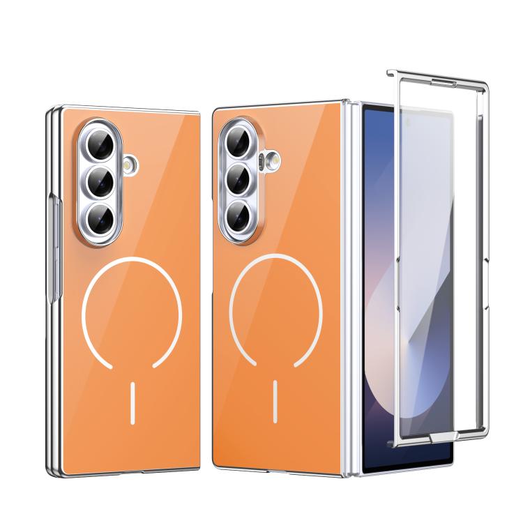 Custodia magnetica integrata in vetro antigraffio per telefono, For Galaxy Z Fold8 5G, For Galaxy Z Fold8 Ultra 5G, For Galaxy Z Fold7 5G, For Galaxy Z Fold6