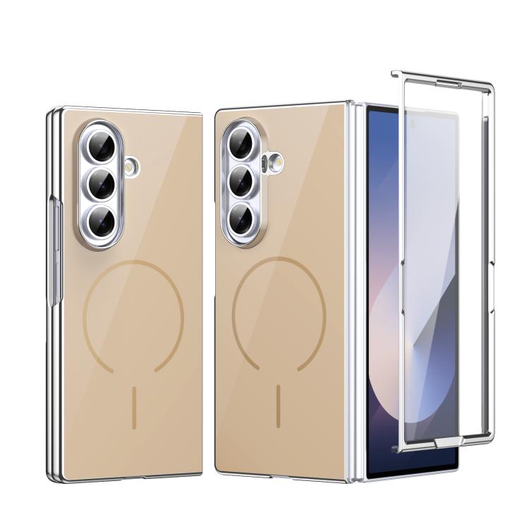 Custodia magnetica integrata in vetro antigraffio per telefono, For Galaxy Z Fold8 5G, For Galaxy Z Fold8 Ultra 5G, For Galaxy Z Fold7 5G, For Galaxy Z Fold6
