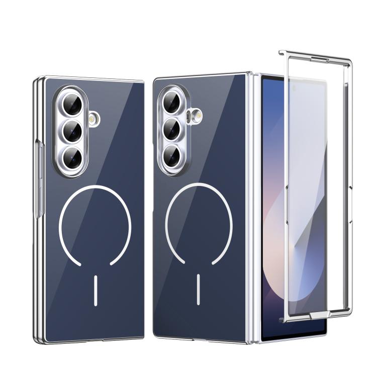 Custodia magnetica integrata in vetro antigraffio per telefono, For Galaxy Z Fold8 5G, For Galaxy Z Fold8 Ultra 5G, For Galaxy Z Fold7 5G, For Galaxy Z Fold6
