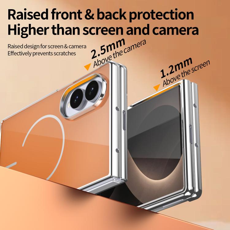 Custodia magnetica integrata in vetro antigraffio per telefono, For Galaxy Z Fold8 5G, For Galaxy Z Fold8 Ultra 5G, For Galaxy Z Fold7 5G, For Galaxy Z Fold6