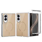 Custodia magnetica integrata in vetro antigraffio per telefono, For Galaxy Z Fold8 5G, For Galaxy Z Fold8 Ultra 5G, For Galaxy Z Fold7 5G, For Galaxy Z Fold6