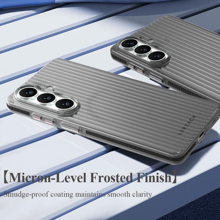 Custodia per telefono LeReach TOC Icicle Series Ice Mist con superficie antiscivolo su entrambi i lati., For Galaxy S26+ 5G, For Galaxy S26 Ultra 5G, For Galaxy S26 5G