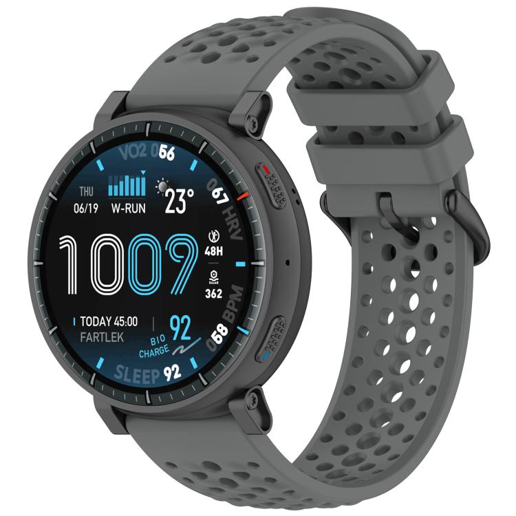 Cinturino per orologio sportivo in silicone traforato traspirante xDfind, For Amazfit Active Max