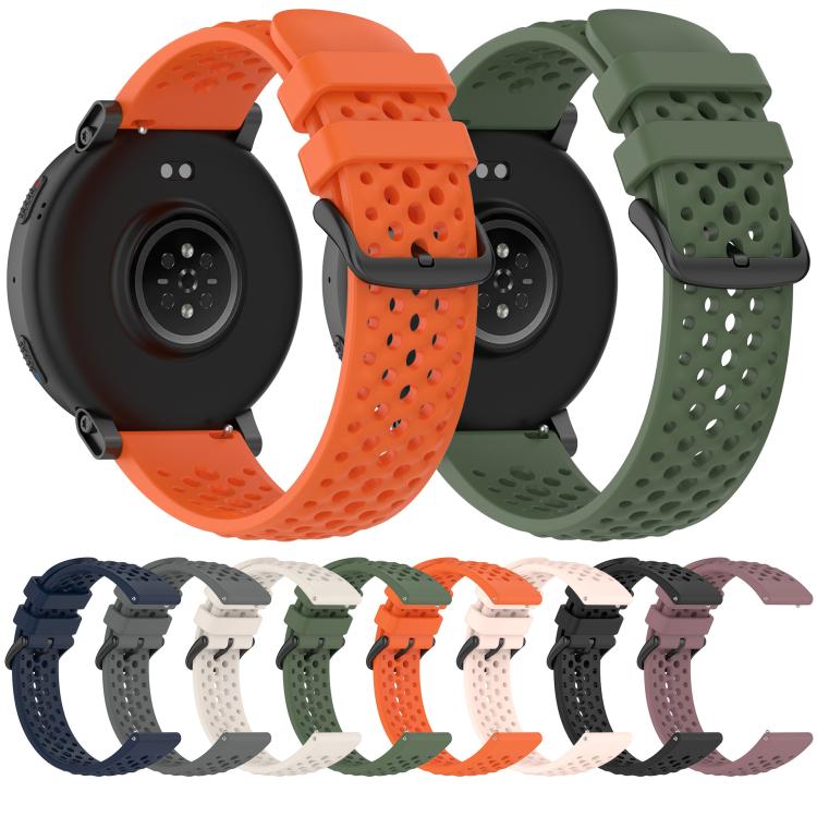 Cinturino per orologio sportivo in silicone traforato traspirante xDfind, For Amazfit Active Max