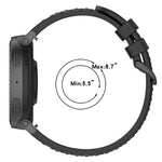 Cinturino per orologio sportivo in silicone traforato traspirante xDfind, For Amazfit Active Max