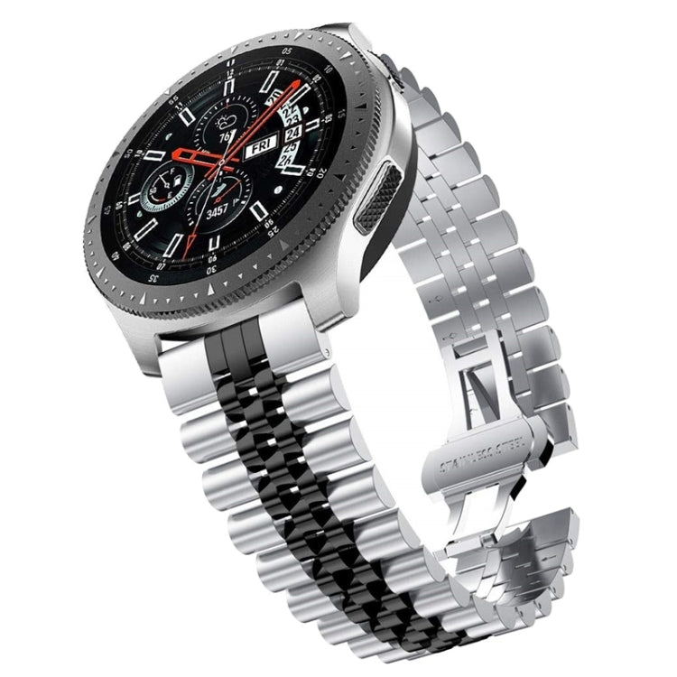 Cinturino di ricambio in acciaio con cinque perline, 20mm For Huawei Watch GT 2 42mm, 22mm For Huawei Watch GT 2 46mm