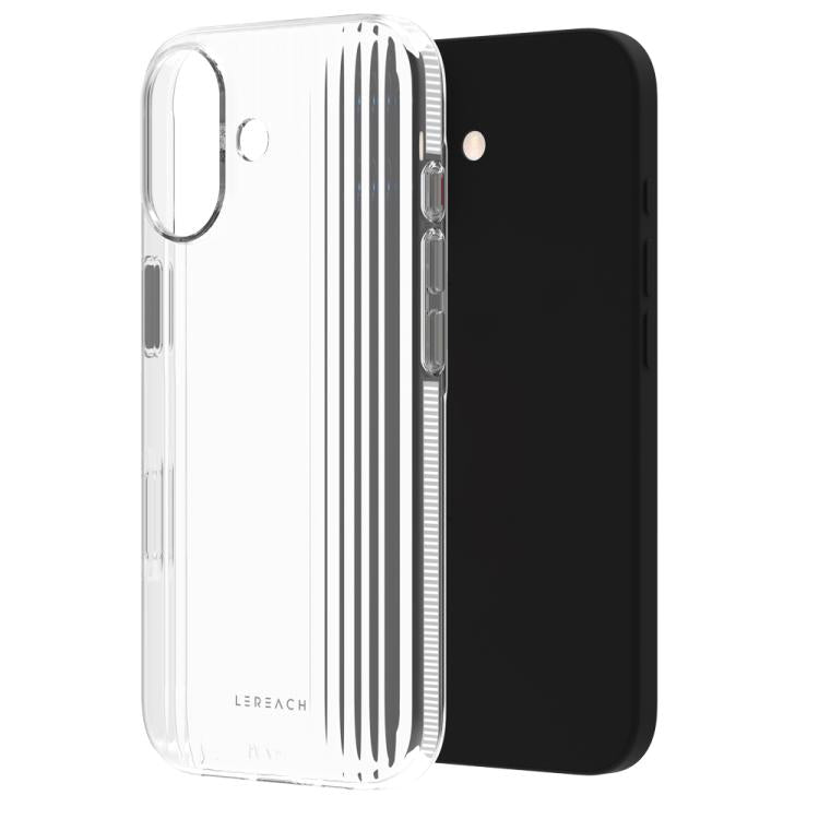 Custodia per telefono LeReach TOC Icicle Series Ice Mist con superficie antiscivolo su entrambi i lati., For iPhone 17 Pro Max, For iPhone 17 Pro, For iPhone 17, For iPhone Air