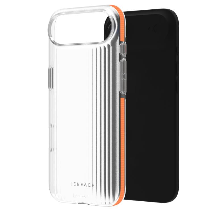 Custodia per telefono LeReach TOC Icicle Series Ice Mist con superficie antiscivolo su entrambi i lati., For iPhone 17 Pro Max, For iPhone 17 Pro, For iPhone 17, For iPhone Air
