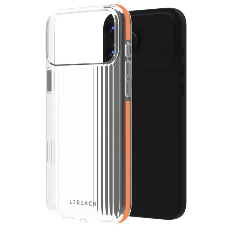 Custodia per telefono LeReach TOC Icicle Series Ice Mist con superficie antiscivolo su entrambi i lati., For iPhone 17 Pro Max, For iPhone 17 Pro, For iPhone 17, For iPhone Air