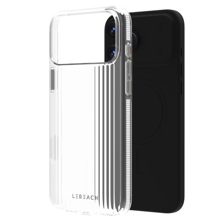 Custodia per telefono LeReach TOC Icicle Series Ice Mist con superficie antiscivolo su entrambi i lati., For iPhone 17 Pro Max, For iPhone 17 Pro, For iPhone 17, For iPhone Air