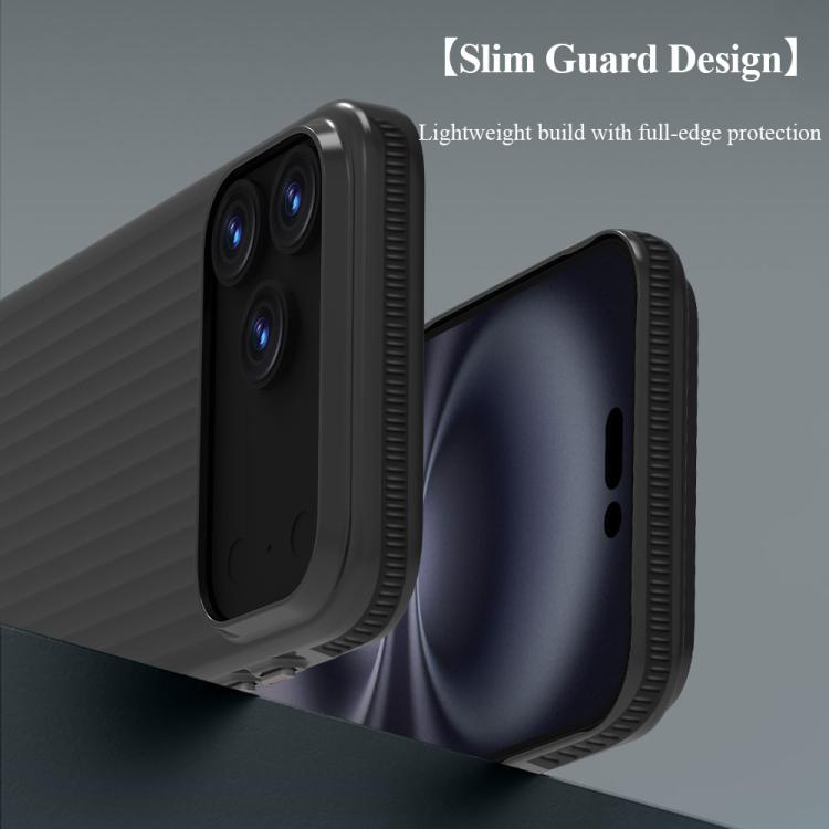 Custodia per telefono LeReach TOC Icicle Series Ice Mist con superficie antiscivolo su entrambi i lati., For iPhone 17 Pro Max, For iPhone 17 Pro, For iPhone 17, For iPhone Air