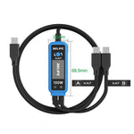 RELIFE XA7 Cavo di ricarica rapida digitale da 1 a 2 con display Type-C da 100 W per iPhone/Android