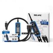 RELIFE XA7 Cavo di ricarica rapida digitale da 1 a 2 con display Type-C da 100 W per iPhone/Android