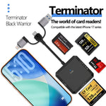 Hub docking multifunzione con lettore schede USB Type-C