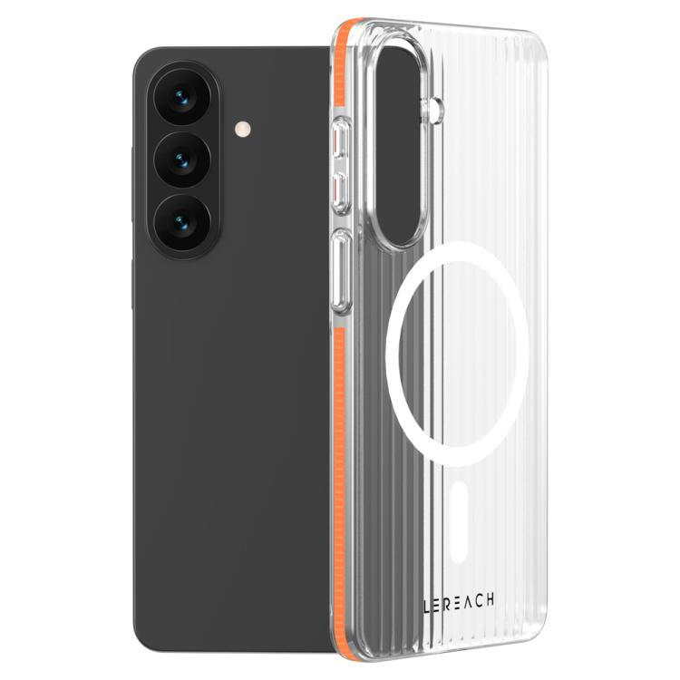 Custodia magnetica antiscivolo a doppia faccia LeReach TOC Icicle Series Ice Mist per telefono, For Galaxy S26+ 5G, For Galaxy S26 Ultra 5G, For Galaxy S26 5G