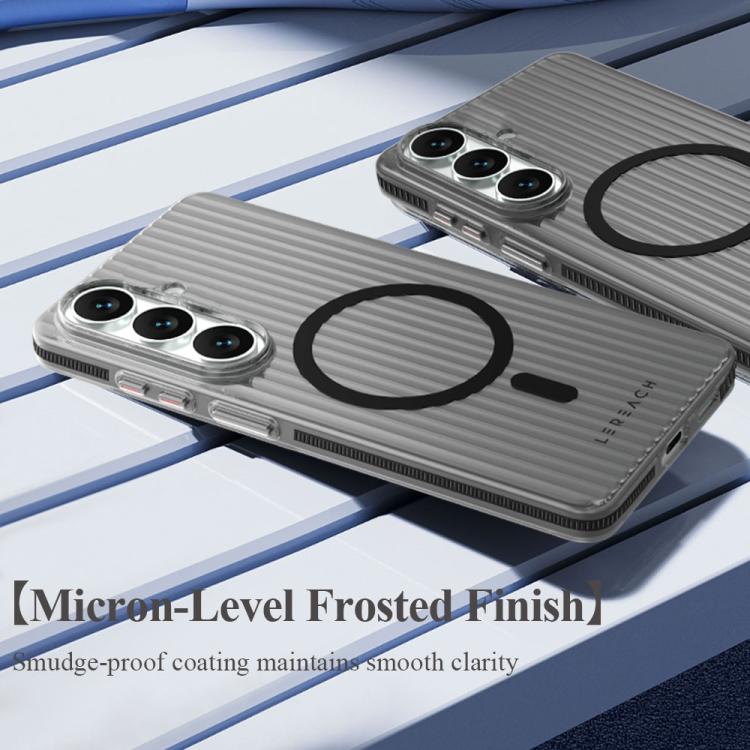 Custodia magnetica antiscivolo a doppia faccia LeReach TOC Icicle Series Ice Mist per telefono, For Galaxy S26+ 5G, For Galaxy S26 Ultra 5G, For Galaxy S26 5G