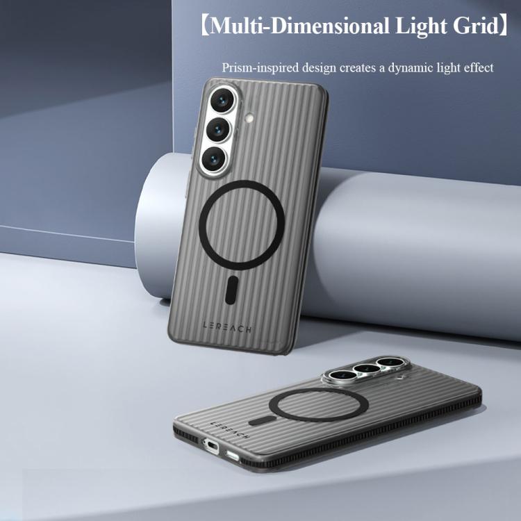 Custodia magnetica antiscivolo a doppia faccia LeReach TOC Icicle Series Ice Mist per telefono, For Galaxy S26+ 5G, For Galaxy S26 Ultra 5G, For Galaxy S26 5G