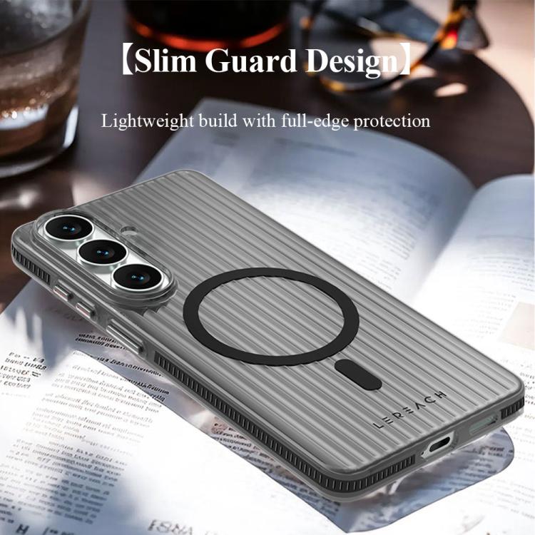 Custodia magnetica antiscivolo a doppia faccia LeReach TOC Icicle Series Ice Mist per telefono, For Galaxy S26+ 5G, For Galaxy S26 Ultra 5G, For Galaxy S26 5G