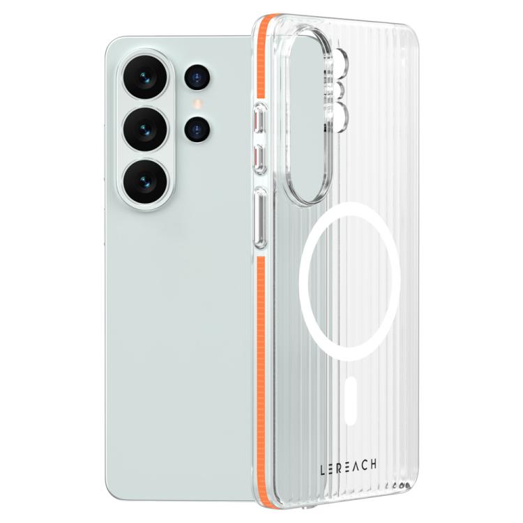 Custodia magnetica antiscivolo a doppia faccia LeReach TOC Icicle Series Ice Mist per telefono, For Galaxy S26+ 5G, For Galaxy S26 Ultra 5G, For Galaxy S26 5G