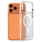 Custodia magnetica antiscivolo a doppia faccia LeReach TOC Icicle Series Ice Mist per telefono, For iPhone 17 Pro Max, For iPhone 17 Pro, For iPhone 17, For iPhone Air