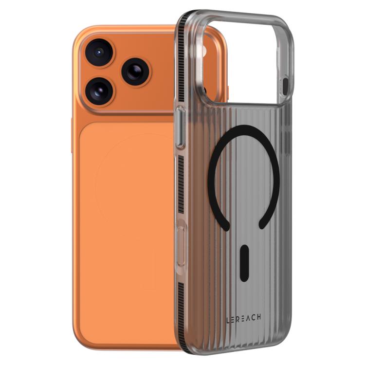 Custodia magnetica antiscivolo a doppia faccia LeReach TOC Icicle Series Ice Mist per telefono, For iPhone 17 Pro Max, For iPhone 17 Pro, For iPhone 17, For iPhone Air