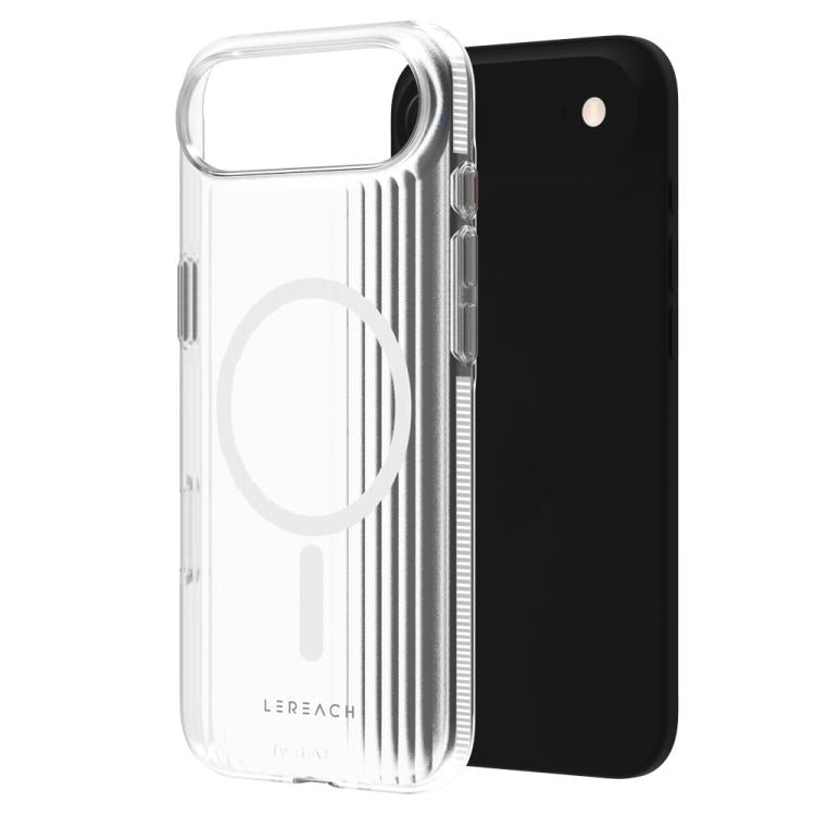 Custodia magnetica antiscivolo a doppia faccia LeReach TOC Icicle Series Ice Mist per telefono, For iPhone 17 Pro Max, For iPhone 17 Pro, For iPhone 17, For iPhone Air