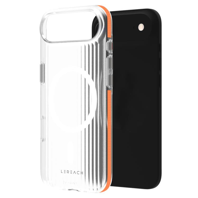 Custodia magnetica antiscivolo a doppia faccia LeReach TOC Icicle Series Ice Mist per telefono, For iPhone 17 Pro Max, For iPhone 17 Pro, For iPhone 17, For iPhone Air