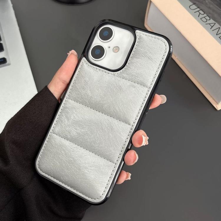 Custodia per telefono in PU + TPU con imbottitura in cotone e crine di cavallo, piuma d'oca e airbag., For iPhone 16, For iPhone 15 Pro Max, For iPhone 15 Pro, For iPhone 15 Plus, For iPhone 15, For iPhone 14 Plus