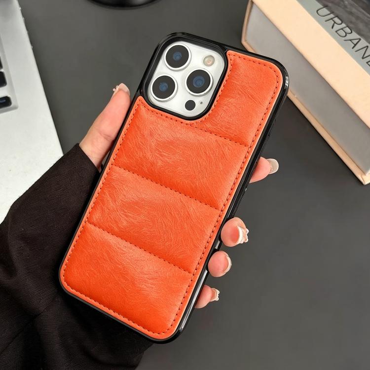Custodia per telefono in PU + TPU con imbottitura in cotone e crine di cavallo, piuma d'oca e airbag., For iPhone 14, For iPhone 14 Pro, For iPhone 14 Pro Max, For iPhone 13 Pro Max, For iPhone 13 Pro, For iPhone 13