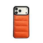 Custodia per telefono in PU + TPU con imbottitura in cotone e crine di cavallo, piuma d'oca e airbag., For iPhone 13 mini