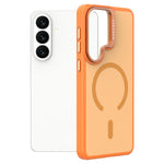 Custodia per telefono magnetica con supporto in metallo LeReach Le-Luster Series per obiettivo., For Galaxy S26+ 5G, For Galaxy S26 Ultra 5G, For Galaxy S26 5G, For Galaxy S25 FE 5G, For Galaxy S25 Ultra 5G, For Galaxy S24 Ultra 5G