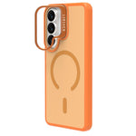 Custodia per telefono magnetica con supporto in metallo LeReach Le-Luster Series per obiettivo., For Galaxy S26+ 5G, For Galaxy S26 Ultra 5G, For Galaxy S26 5G, For Galaxy S25 FE 5G, For Galaxy S25 Ultra 5G, For Galaxy S24 Ultra 5G