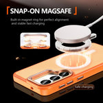 Custodia per telefono magnetica con supporto in metallo LeReach Le-Luster Series per obiettivo., For Galaxy S26+ 5G, For Galaxy S26 Ultra 5G, For Galaxy S26 5G, For Galaxy S25 FE 5G, For Galaxy S25 Ultra 5G, For Galaxy S24 Ultra 5G