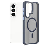 Custodia per telefono magnetica con supporto in metallo LeReach Le-Luster Series per obiettivo., For Galaxy S26+ 5G, For Galaxy S26 Ultra 5G, For Galaxy S26 5G, For Galaxy S25 FE 5G, For Galaxy S25 Ultra 5G, For Galaxy S24 Ultra 5G