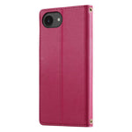 Custodia per telefono in ecopelle con chiusura magnetica e cinturino, con simpatici gattini., For iPhone 17e / 16e, For iPhone 17 Pro Max, For iPhone 17 Pro, For iPhone 17